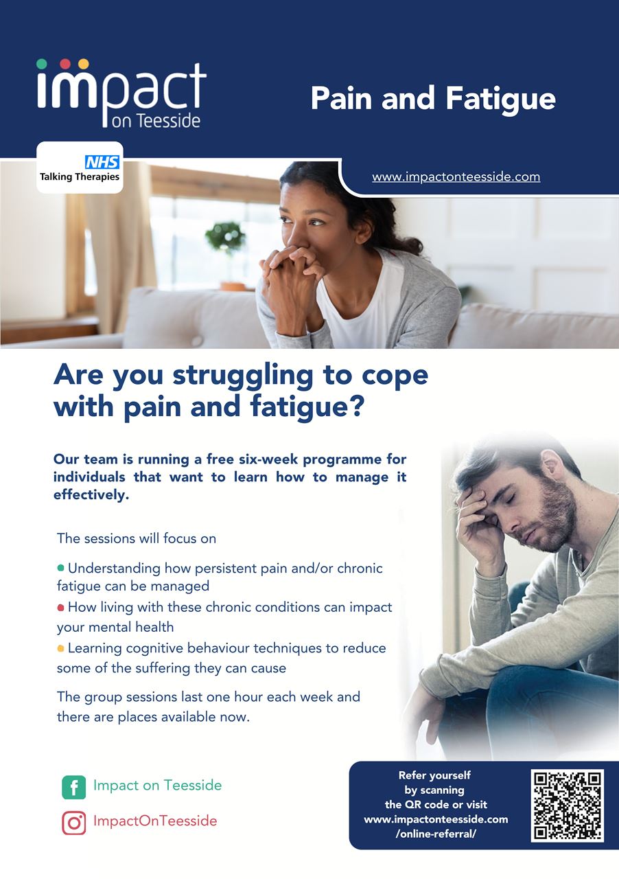 Impact on Teesside- Pain & Fatigue Poster